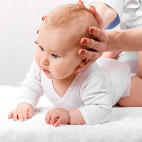 osteopatía para bebés